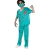 Funidelia Disfraz de médico zombie niño 7-9 años* Disfraces|Halloween