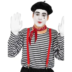 Funidelia Disfraz de mimo para hombre L-XL* Halloween|Disfraces