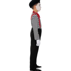 Funidelia Disfraz de mimo para niño 10-12 años* Disfraces|Halloween