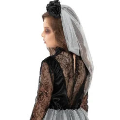 Funidelia Disfraz de Novia Fantasma (7-9 años)* Disfraces|Halloween