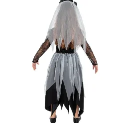Funidelia Disfraz de Novia Fantasma (7-9 años)* Disfraces|Halloween