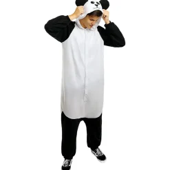 Funidelia Disfraz de oso panda onesie para adulto L-XL