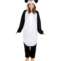 Funidelia Disfraz de oso panda onesie para adulto S-M* Halloween|Disfraces