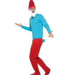 Funidelia Disfraz de Papá Pitufo XXL* Disfraces|Halloween