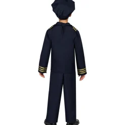 Funidelia Disfraz de piloto de aviones para niño 7-9 años