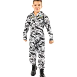 Funidelia Disfraz de piloto de caza para niño 7-9 años* Halloween|Disfraces