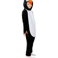 Funidelia Disfraz de pingüino onesie para niños 10-12 años* Halloween|Disfraces