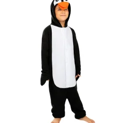 Funidelia Disfraz de pingüino onesie para niños 7-9 años
