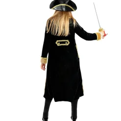 Funidelia Disfraz de pirata deluxe para mujer - Colección colonial S* Disfraces|Halloween