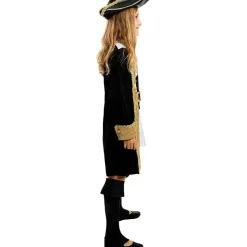 Funidelia Disfraz de pirata deluxe para niña- Colección colonial 3-4 años* Disfraces|Halloween