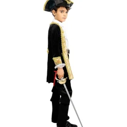 Funidelia Disfraz de pirata deluxe para niño- Colección colonial 10-12 años