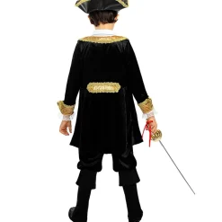 Funidelia Disfraz de pirata deluxe para niño- Colección colonial 10-12 años