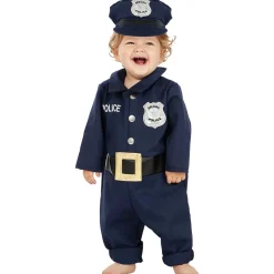 Funidelia Disfraz de policía bebé 12-24 meses* Disfraces|Halloween