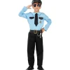 Funidelia Disfraz de policía niño 7-9 años* Disfraces|Halloween