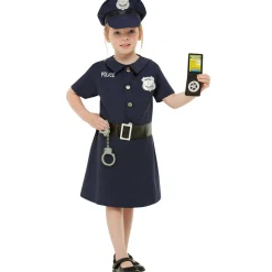 Funidelia Disfraz de policía para niña 10-12 años* Halloween|Disfraces