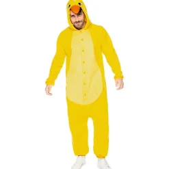 Funidelia Disfraz de pollito onesie para adulto S-M