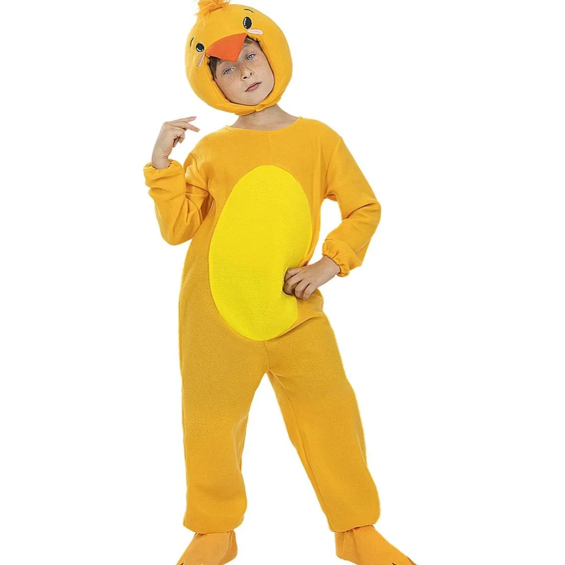 Funidelia Disfraz de Pollito para niños 5-6 años* Halloween|Disfraces