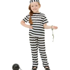 Funidelia Disfraz de prisionero infantil 7-9 años* Disfraces|Halloween