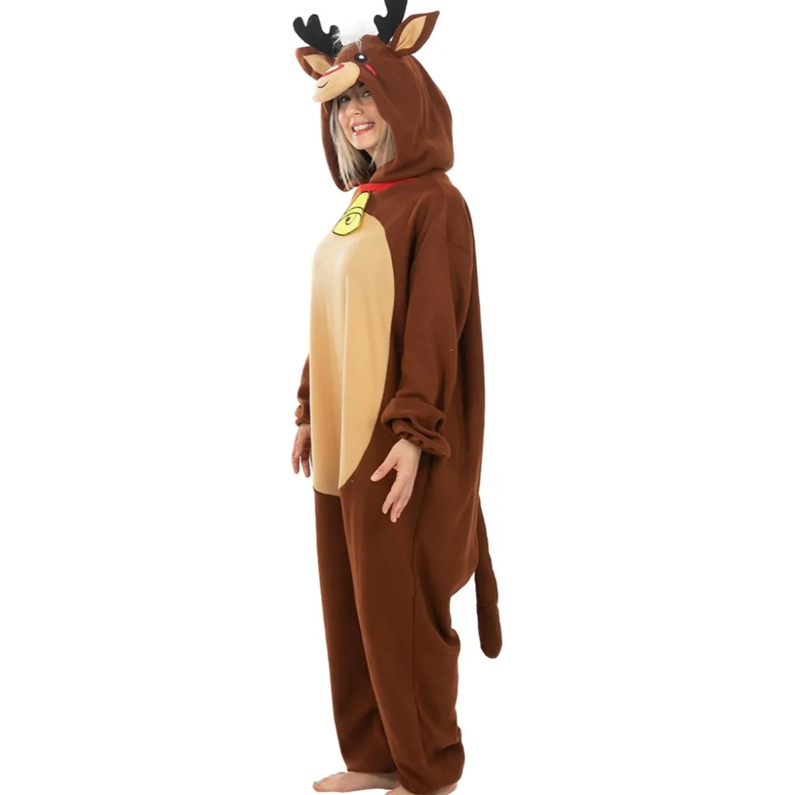 Funidelia Disfraz de reno para adulto M-L* Halloween|Disfraces