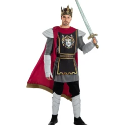 Funidelia Disfraz de rey Arturo Deluxe para hombre L* Disfraces|Halloween