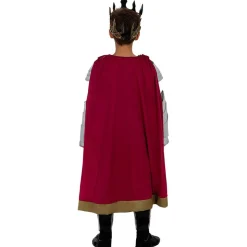 Funidelia Disfraz de rey Arturo Deluxe para niño 10-12 años* Disfraces|Halloween