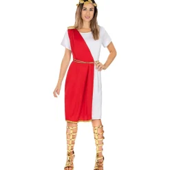 Funidelia Disfraz de romana para mujer S-M* Halloween|Disfraces