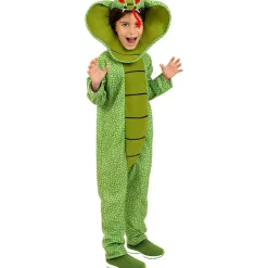 Funidelia Disfraz de serpiente para niños 7-9 años* Disfraces|Halloween