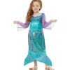 Funidelia Disfraz de sirena para niña 7-9 años