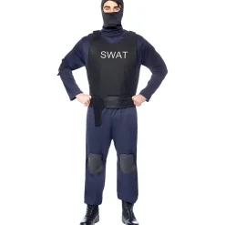 Funidelia Disfraz de SWAT para hombre L* Disfraces|Halloween
