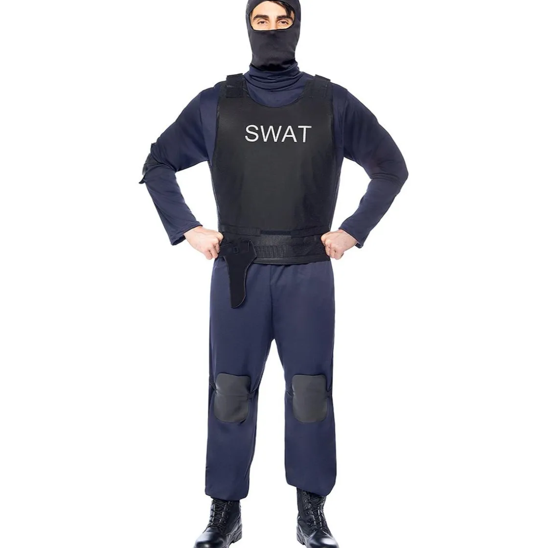 Funidelia Disfraz de SWAT para hombre L* Disfraces|Halloween