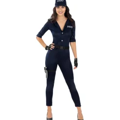 Funidelia Disfraz de SWAT para mujer L* Disfraces|Halloween