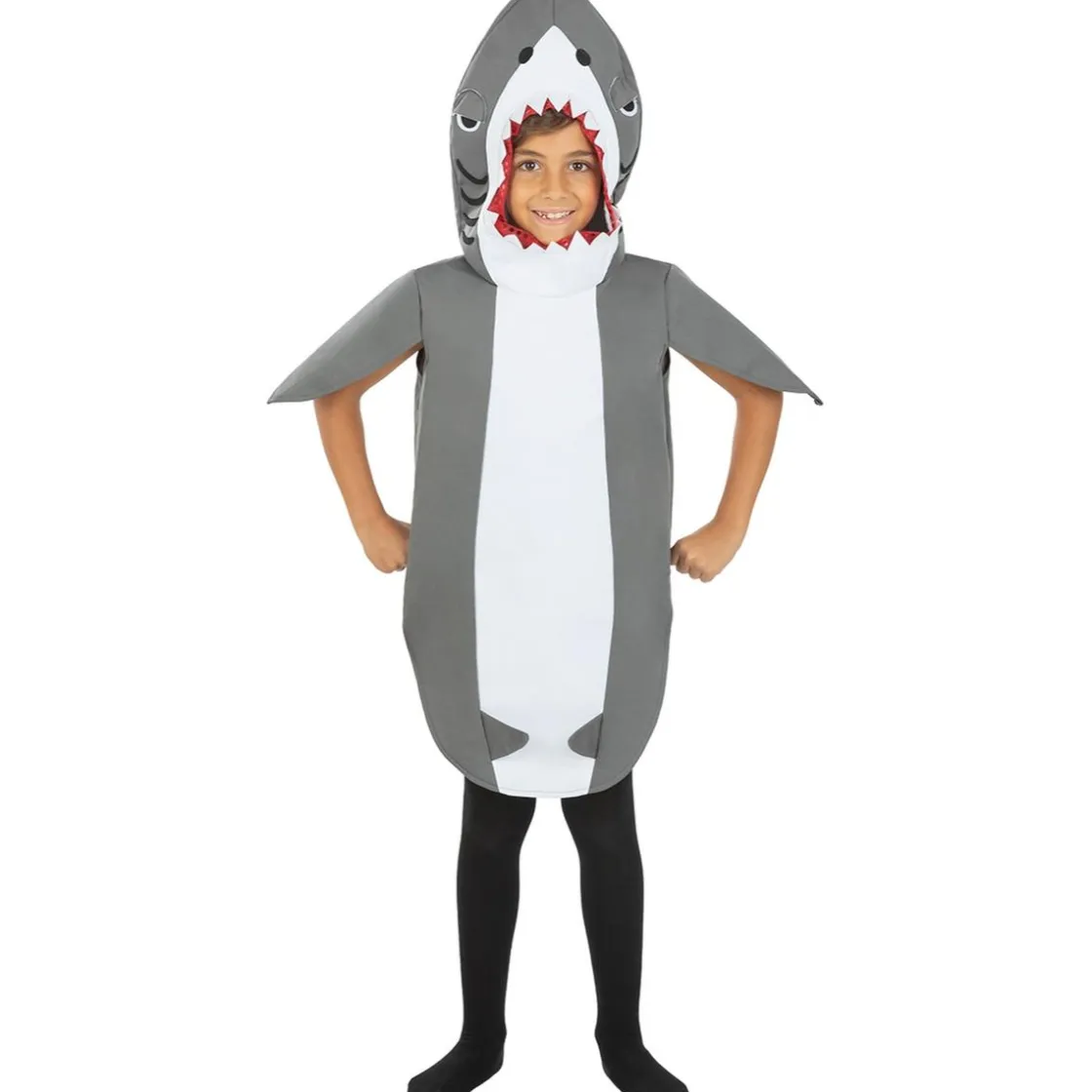 Funidelia Disfraz de tiburón niños 7-9 años