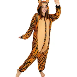 Funidelia Disfraz de tigre onesie para adulto S-M* Halloween|Disfraces