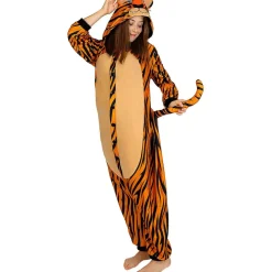 Funidelia Disfraz de tigre onesie para adulto L-XL