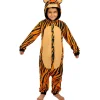 Funidelia Disfraz de tigre onesie para niños 10-12 años