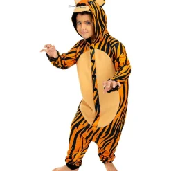 Funidelia Disfraz de tigre onesie para niños 10-12 años