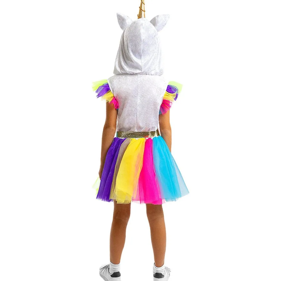 Funidelia Disfraz de Unicornio para niña 3-4 años* Disfraces|Halloween
