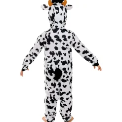 Funidelia Disfraz de vaca onesie para niños 7-9 años