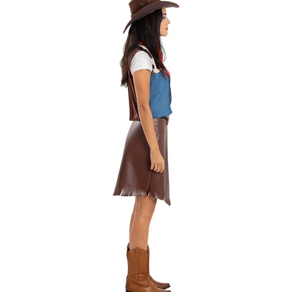Funidelia Disfraz de vaquera para mujer L-XL