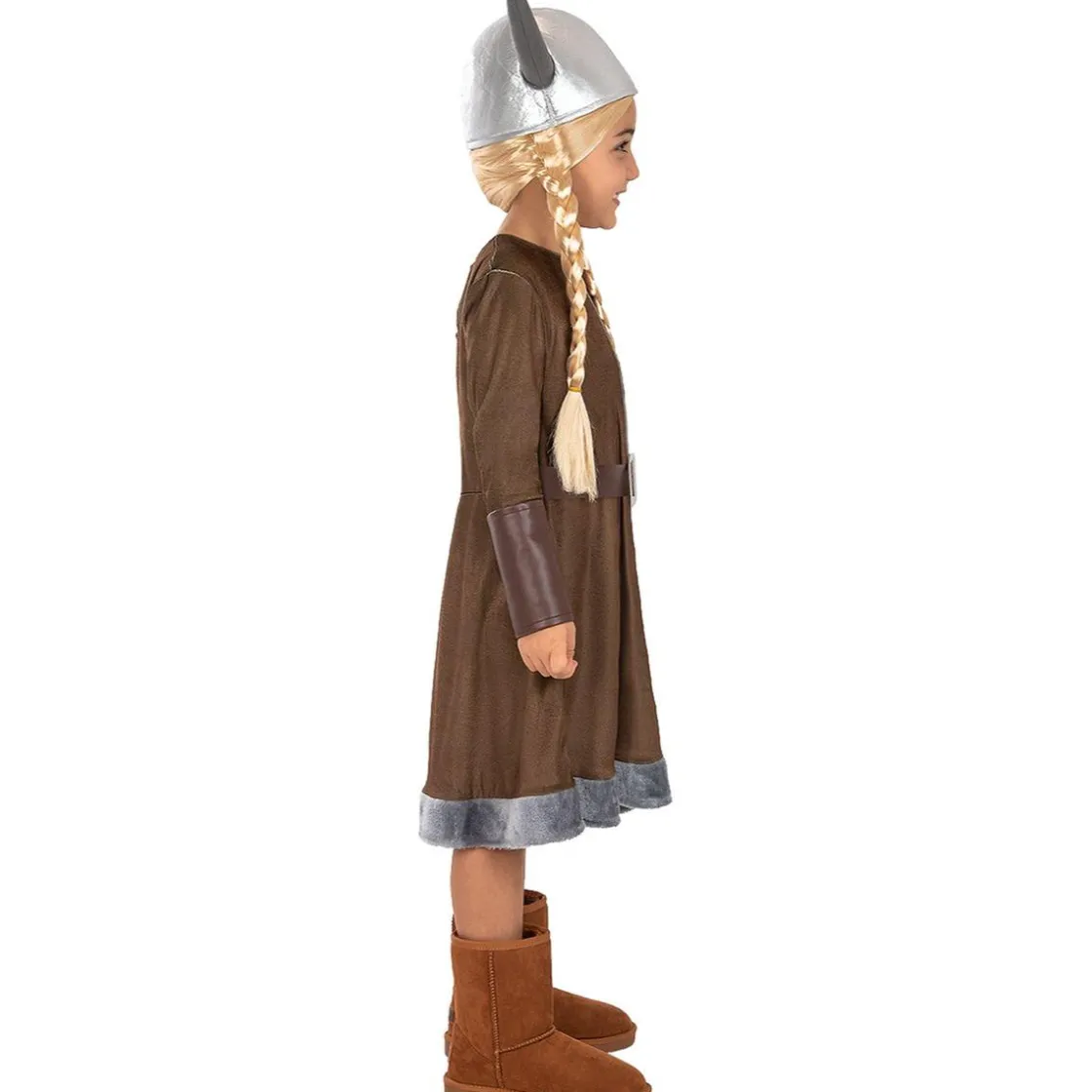 Funidelia Disfraz de Vikingo para niña 10-12 años