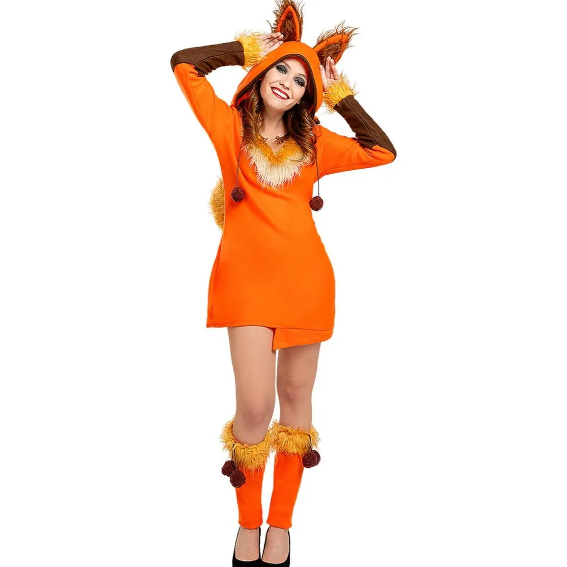 Funidelia Disfraz de zorro para mujer XL* Disfraces|Halloween