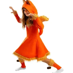Funidelia Disfraz de zorro para niña 7-9 años