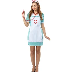 Funidelia Disfraz enfermera para mujer L-XL* Disfraces|Halloween