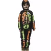 RUBIE'S Disfraz Esqueleto Chuches Brillantes Talla S (3-4 años)* Disfraces|Halloween