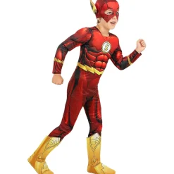 Funidelia Disfraz Flash Musculoso niño 5-6 años