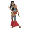 RUBIE'S Disfraz hippie con flores para adulto Talla única ㅤ