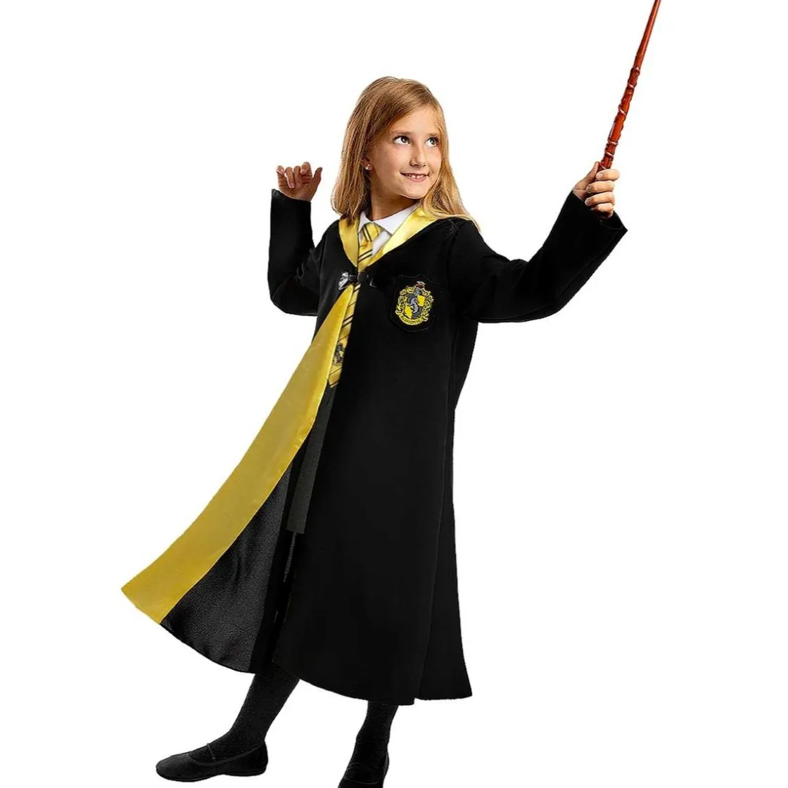 Funidelia Disfraz Hufflepuff Harry Potter niño 7-9 años
