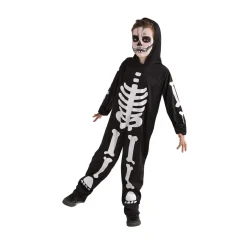 RUBIE'S Disfraz Infantil - Esqueleto Brilla en la Oscuridad 3-4 años* Disfraces|Halloween