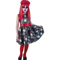 RUBIE'S Disfraz infantil - Guadalupe Día de los muertos 5-6 años