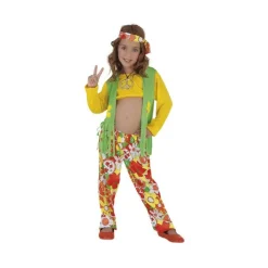 RUBIE'S Disfraz Infantil - Hippie Niña 5-7 años* Disfraces|Halloween